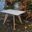 Table Mid Century  à la Jean Prouvé