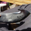 Couteaux de chasse gravés