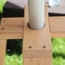 Trépied pour parasol