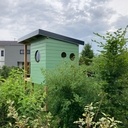 Cabane d'enfant sur pilotis