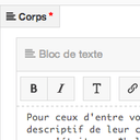Au-revoir balises, bonjour blocs
