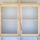 Etagère sur mur pas droit