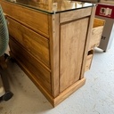 Meuble vitré 3 tiroirs