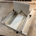 Vue de dessous, arrière du montage