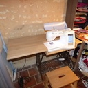 Table pour machine à coudre