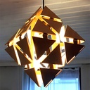 Plafonnier octaèdre