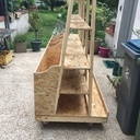 Chariot transport Bois pour atelier