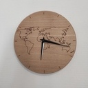 Horloge mapemonde
