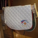 Porte tapis de selle ou porte serviette