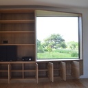 Bibliotheque avec assise