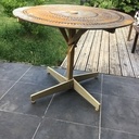 Piétement table de jardin