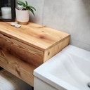 Meuble salle de bain suspendu