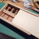 Boite à gouges de linogravure