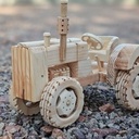 Mon gros tracteur en bois