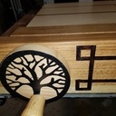 Presse Maxon toute en bois