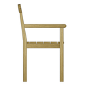 Banc extérieur en chêne