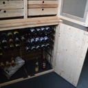 Legumier + cave a vin