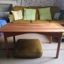 Table basse en merisier