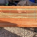 Réfection de 2 bancs à lattes.