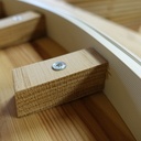 Gabarit courbe de 2 mètres à 2 balles