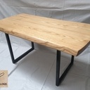 Table basse bois et fer