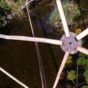 Géode décorative de bassin