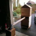 Fumoir à froid en bois