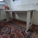 Bureau et caisson à tiroirs en chêne