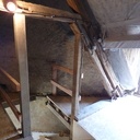 Reprise de charpente et escalier