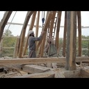 Le charpentier de Guedelon