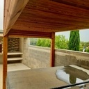 Pergola. Pin Autoclave Marron.