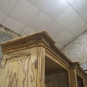 Bibliothèque en bois serpent