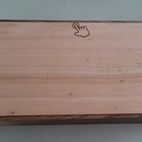 Boîte noyer et peuplier