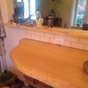 Plan de travail en frêne