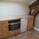 Du bois de frêne pour une cuisine