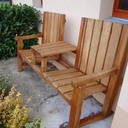 Banc de jardin