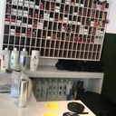 Agencement intérieur d'un salon de coiffure