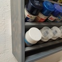 Rangement bombes de peinture