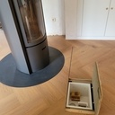 Agencement d'espace entre cuisine et salon