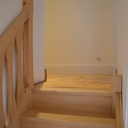 Escalier quart tournant châtaignier
