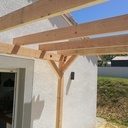 Pergola sur mesure en douglas