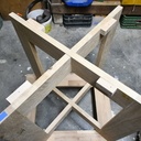 taquets d'assemblage avec le plateau