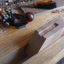 Rabot en poirier (style Krenov)