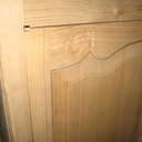 Bibliotheque merisier