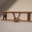 Une étagère avion pour enfant