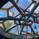 Coupole de yourte diam 140