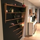 Étagère Nicole... Ni clous, ni vis non plus.