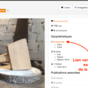 Sur une fiche création