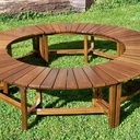 Banc rond... Ou non