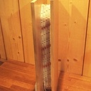 La guirlande de LED enroulée